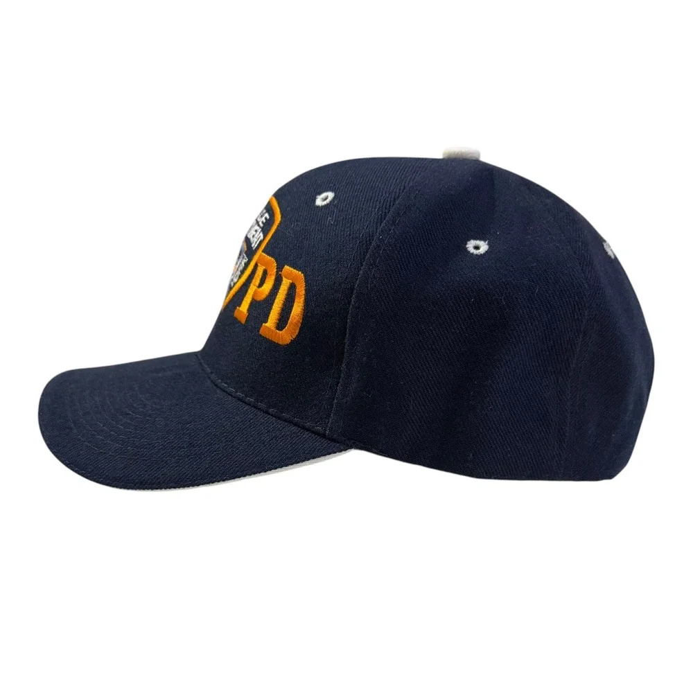 NYPD Police Department New York City Baseball Cap Navy Blue Adjustable Hat